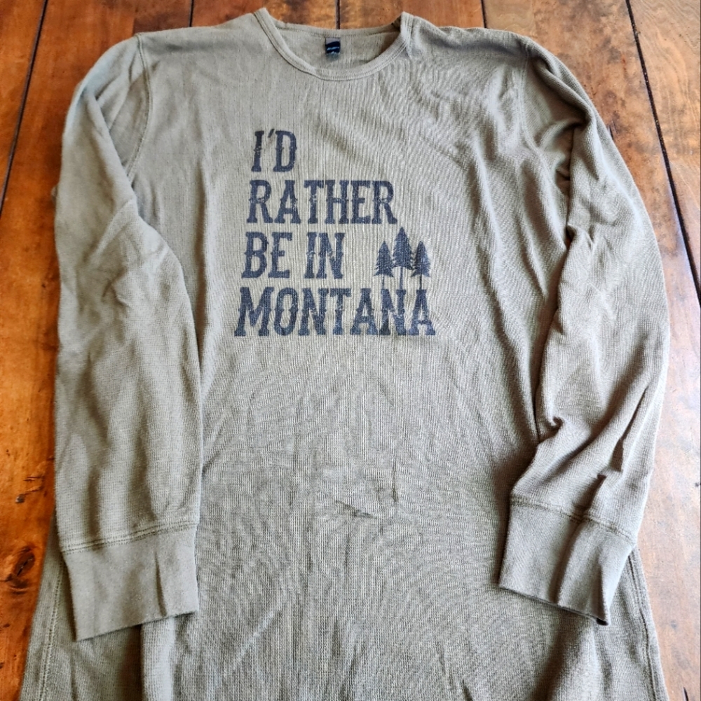 Montana Scene Thermal-Unisex M